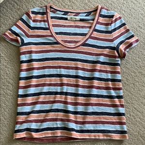 Madewell striped t shirt